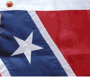 Confederate 3x5 Nylon Embroidered Flags - 12 Pack