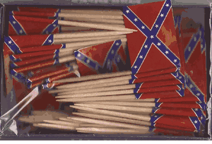 Confederate Flag Toothpicks
