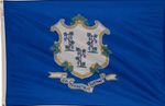 Connecticut Polyester Flag