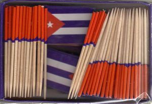 Cuba Flag Toothpicks