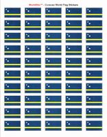 Curacao Sheet of 50 Stickers
