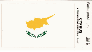 Cyprus Pack of 25 Decals