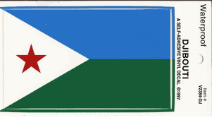 Djibouti Pack of 25 Decals