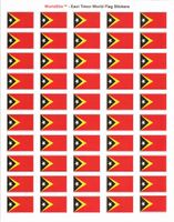 East Timor Sheet of 50 Stickers