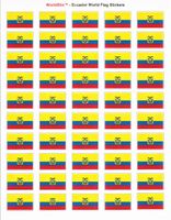Ecuador Sheet of 50 Stickers