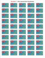 Ellice Islands Sheet of 50 Stickers