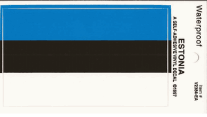 Estonia Pack of 25 Decals