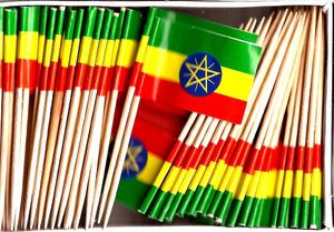 Ethiopia Flag Toothpicks