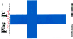 Finland Flag Decal<br>Pack of 6