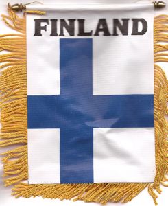 Finland Mini Banners <br>Pack of 3