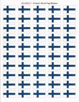 Finland Sheet of 50 Stickers