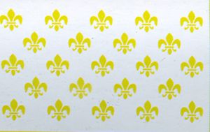 Fleur De Lis Flag (White 23)