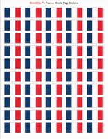 France Sheet of 50 Stickers