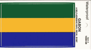 Gabon Pack of 25 Decals