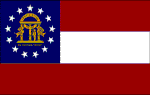 Georgia Polyester Flag