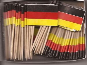 Germany Flag Toothpicks