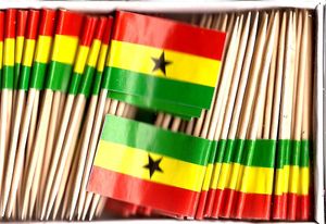 Ghana Flag Toothpicks