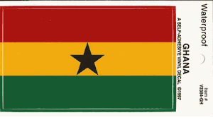 Ghana Pack of 25 Decals