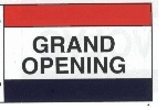 Grand Opening Flag