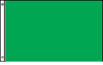 Green Solid Color Flag