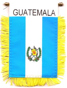 Guatemala Mini Banners <br>Pack of 3