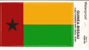 Guinea Bissau Pack of 25 Decals