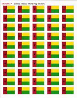 Guinea-Bissau Sheet of 50 Stickers