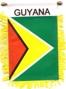 Guyana Mini Banners <br>Pack of 3