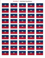 Haiti Sheet of 50 Stickers