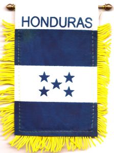 Honduras Mini Banners <br>Pack of 3