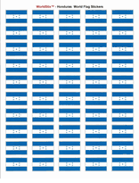 Honduras Sheet of 50 Stickers