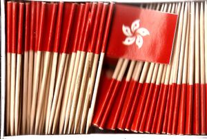 Hong Kong Flag Toothpicks