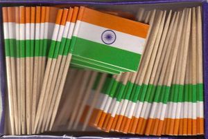 India Flag Toothpicks
