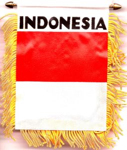 Indonesia Mini Banners <br>Pack of 3