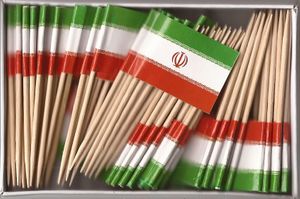 Iran Flag Toothpicks