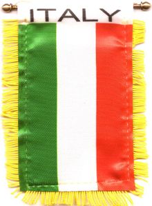 Italy Mini Banners <br>Pack of 3