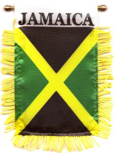 Jamaica Mini Banners <br>Pack of 3