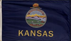 Kansas Polyester Flag