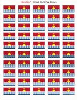 Kiribati Sheet of 50 Stickers