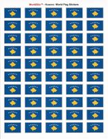 Kosovo Sheet of 50 Stickers