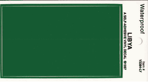Libya Pack of 25 Decals