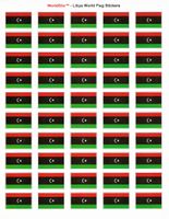 Libya Sheet of 50 Stickers