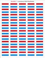 Luxembourg Sheet of 50 Stickers