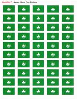 Macao Sheet of 50 Stickers