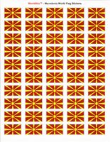 Macedonia Sheet of 50 Stickers