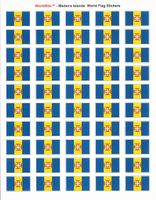 Madeira Islands Sheet of 50 Stickers