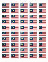 Malaysia Sheet of 50 Stickers