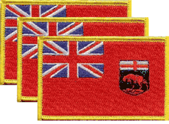Manitoba Patch<br>Pack of 3