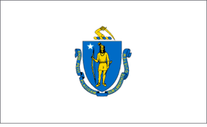 Massachusetts Nylon Flag
