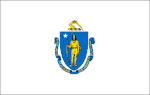 Massachusetts Polyester Flag